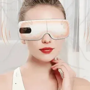 Massage eye device with Bluetooth speaker for relaxation