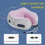 U Shaped Massage Pillow with heating function for neck support