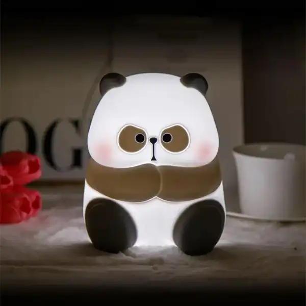 Panda Silicone Night Light Lamp | Cute LED Decor UAE