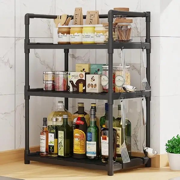 Kitchen Multifunctional Storage Rack | Space Saving Organizer UAE
