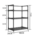 Kitchen Multifunctional Storage Rack | Space Saving Organizer UAE - Image 4