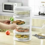 Stackable Insulation Storage Organizer 4 Tier, Space Saving - Image 2