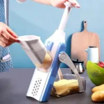 Adjustable vegetable slicer and mandoline cutter with thickness control for kitchen use in Saudi Arabia