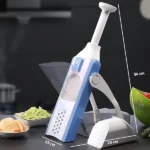 Adjustable vegetable slicer and mandoline cutter with thickness control for kitchen use in Saudi Arabia